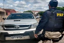 Photo of PRF recupera no Sertão caminhonete roubada em João Pessoa