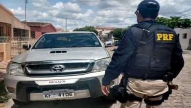 Photo of PRF recupera no Sertão caminhonete roubada em João Pessoa