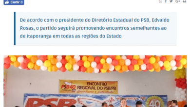 Photo of Blog mostra que o prefeito de Itaporanga Divaldo Dantas não estar mais  filiado ao PSB