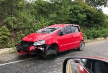 Photo of Mulher que saiu de São Paulo para visitar parentes em Ibiara, capota carro próximo da cidade