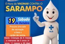 Photo of ‘Dia D’ da vacinação contra o sarampo será neste sábado em Itaporanga