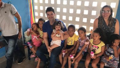 Photo of Dr Junior Diniz realiza trabalhos médico voluntário em comunidades rurais em Itaporanga para crianças carente