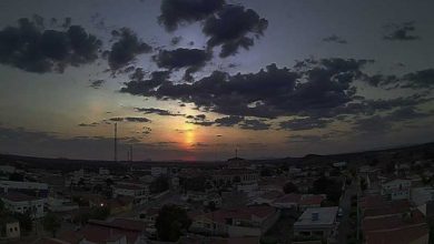 Photo of Fenômeno raro ‘pilar solar’ é visto em Piancó