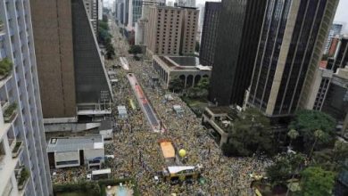 Photo of Manifestação na Paulista apoia Moro e Bolsonaro e pede impeachment de Gilmar e Toffoli