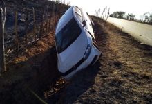 Photo of Motorista perde controle de carro e quase capota, em Conceição