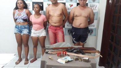 Photo of Suspeitos de tráfico de drogas são presos em Coremas
