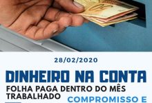 Photo of Prefeitura de Itaporanga mantém compromisso com servidores e paga salários  de fevereiro em dia