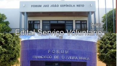 Photo of TJPB publica edital de inscrição para o Serviço Voluntário nas comarcas de Itaporanga e Conceição