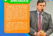 Photo of Assembleia Legislativa da Paraíba aprova projeto do deputado Taciano Diniz que garante distribuição de alimentos para estudantes e para famílias carentes da Paraíba