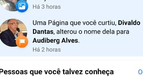Photo of POLÊMICA: Página no facebook do prefeito de Itaporanga Divaldo Dantas é alterada pelo do pré-candidato a prefeito Audiberg Alves da  oposição