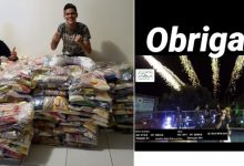 Photo of Forró Bora Bora tem ajudado muita gente com as mais de 2 toneladas de alimentos arrecadados em sua live solidária