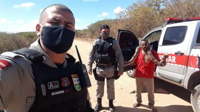 Photo of Cobra de três metros é capturada por moradores em Conceição