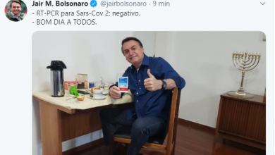 Photo of Bolsonaro testa negativo para Coronavírus em novo exame