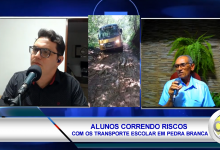 Photo of ASSISTA: Motorista relata a precariedade nos ônibus escolares de Pedra Branca.”Por não ter farol já cheguei a usar  lanterna do celular “.