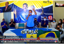 Photo of PDT dá a largada e realiza primeira convenção em Pedra Branca nesta segunda -feira  e Neto Teotônio  é o candidato a prefeito