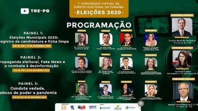 Photo of TRE-PB promove o I Congresso Virtual de Direito Eleitoral da Paraíba