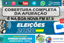 Photo of Portal central vale noticia, TV CVN e Rádio Boa Nova  FM farão cobertura das eleições 2020 para Itaporanga e Vale do Piancó