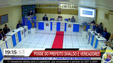Photo of Assista : Vereadores eleitos tomam posse na Câmara de Itaporanga