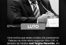 Photo of Em nota, prefeito de Curral Velho lamenta morte de José Maranhão