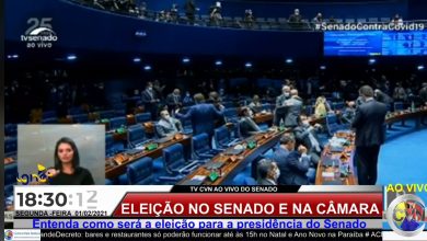 Photo of Com 57 votos, Rodrigo Pacheco, do DEM, é eleito novo presidente do Senado