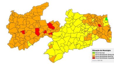Photo of Número de municípios da Paraíba na bandeira laranja sobe 527% em 12 dias Igaracy entra na bandeira vermelha