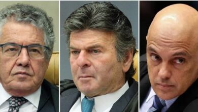 Photo of [VÍDEO] Ministros Marco Aurélio, Fux e Alexandre de Moraes batem boca no STF