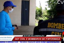 Photo of ASSISTA: Defesa Civil e Bombeiros civil de Itaporanga fiscaliza áreas de lazer e açudes  para evitar aglomeração durante a pandemia de Covid-19