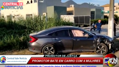 Photo of ASSISTA: Colisão envolvendo o promotor de Conceição deixa 4 mulheres feridas, em Cajazeiras