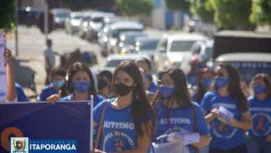 Photo of ASSISTA; Prefeitura com  Mães e Pais de Itaporanga fazem caminhada pela conscientização do autismo