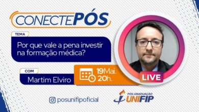 Photo of Pós-graduação Unifip realiza um bate-papo sobre as Especializações Médicas, hoje, 19