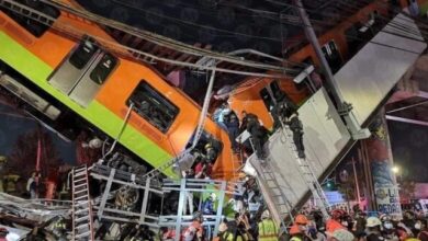 Photo of Trem do metrô da Cidade do México cai em avenida e deixa dezenas de mortos e feridos