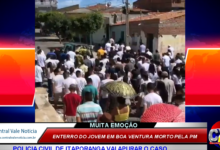 Photo of ASSISTA: Comoção marca enterro do jovem de Boa Ventura morto pela policia