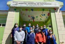 Photo of Deputado Taciano Diniz faz visita ao hospital de Itaporanga ao lado do secretário executivo de saúde da PB