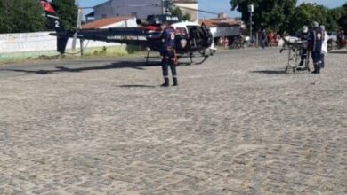 Photo of Paciente é transferido de helicóptero de João Pessoa para Hospital Regional de Piancó