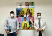 Photo of Deputado Taciano Diniz participa de  audiência com o secretário de Gestão Hospitalar do Estado