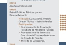 Photo of Retomada econômica: Sebrae promove evento para prefeitos e gestores públicos do sertão da PB