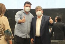Photo of Deputado Taciano participou ao lado do governador João Azevedo na solenidade de autorização de asfaltamento de ruas  em 85 municípios paraibanos