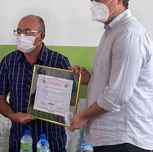 Photo of O deputado estadual Taciano Diniz recebe o título de cidadão de Monte Horebe