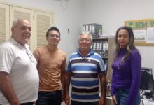 Photo of Secretário de agricultura de Itaporanga Silvério Soares realiza visita a secretaria de meio ambiente de São Bento