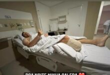 Photo of Nináo agradece orações e diz que cirurgia para amputar perna foi um sucesso