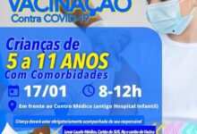 Photo of Itaporanga inicia vacinação de crianças com deficiência ou comorbidade nesta segunda feira