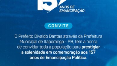 Photo of Dia 9 de Janeiro: Itaporanga comemora 157 anos de emancipação politica  e prefeitura entrega obras para a cidade