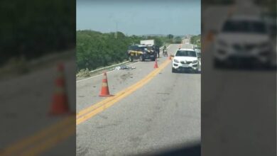 Photo of Homem que conduzia motocicleta morre em acidente próximo a Catingueira