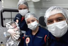 Photo of Equipe do SAMU realiza parto dentro de ambulância em Serra Grande