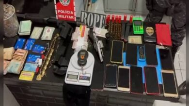 Photo of Polícia prende suspeito de tráfico de drogas e apreende celulares, armas e grande quantidade em dinheiro  em operação em Coremas