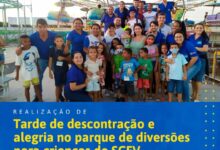 Photo of Secretaria de Assistência Social promove dia de diversão no parque para as crianças do SCFV