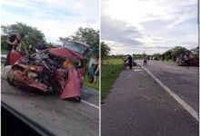 Photo of Acidente grave com três mortes é registrado na tarde deste domingo (20) na BR-230, próximo a Embrapa em Patos. Veja o vídeo