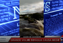 Photo of ASSISTA: Açude Cachoeira dos Alves em Itaporanga  apresenta a maior sangria dos últimos 10 anos