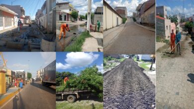 Photo of Prefeitura de Itaporanga realiza mutirão de obras em vários  bairros da cidade