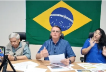 Photo of Em JP, Bolsonaro refuta tese ‘de que dará golpe’, ironiza Lula e critica Barroso
